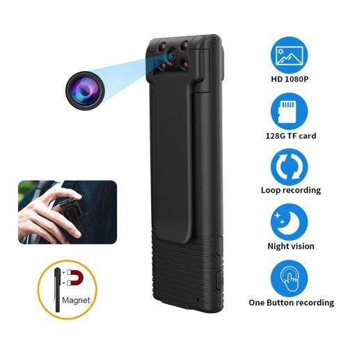 Mini caméra numérique Portable B21 HD 1080P, enregistreur vidéo du corps, Vision nocturne, caméscope à aimant Miniature