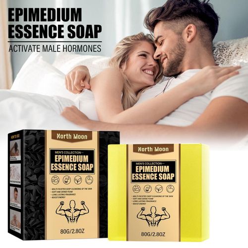 Savon À L'essence, Savon Intime Pour Hommes 80g L2b4 