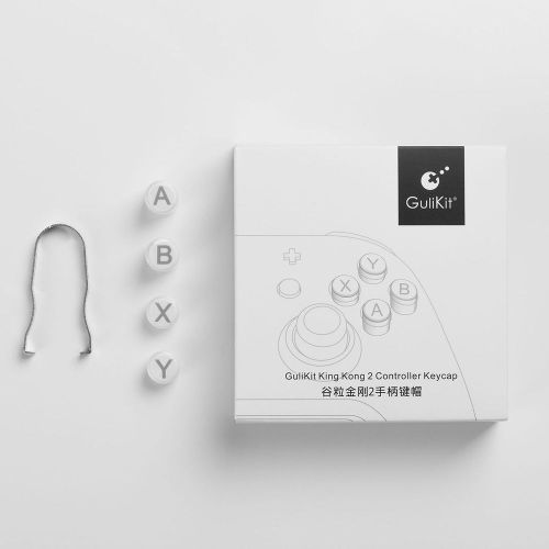 4 Pièces De Capuchons De Touches De Remplacement Pour Contrôleur De Jeu Gulikit Kingkong 2 Pro Ns08 Ns09, Boutons A B X Y, Accessoires De Placement Sur Pc