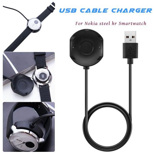 Câble De Chargement Usb De Base De 1m, Pour Nokia Steel Hr Smart Watch, Accessoires