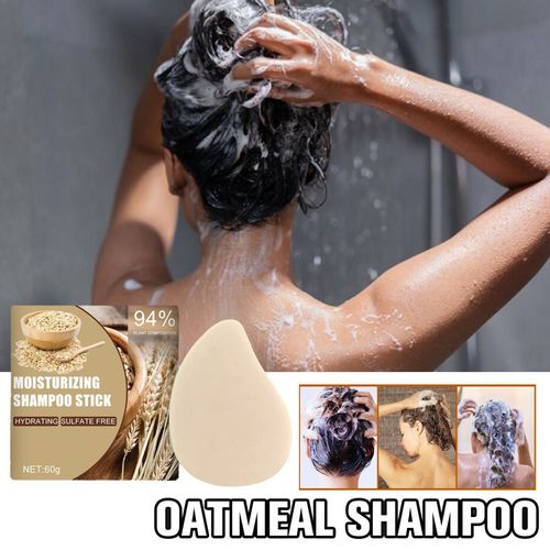 Shampoing Pour Cheveux À L'avoine, Barre Assombrissante, Savon, Y3x2 