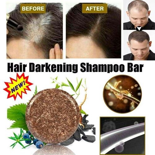 Shampoing À L'essence Pour Cheveux Gris, Savon En Barre, Organique, Doux, Pour Le Nettoyage Des Cheveux 