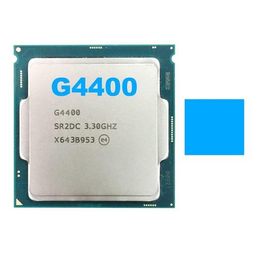 Processeur double c¿ur 3.3Ghz G4400 + tampon thermique, carte mère pour Pentium G4400 B250 B250C BTC, 3 mo, LGA1151