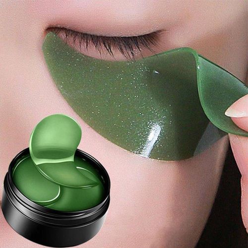 Masque Pour Les Yeux Aux Algues, Hydratant, Dissolvant Pour Les Cernes, Patch Pour Les Yeux En Gel De Collagène Doré, Anti-Boursouflure, 60 Pièces (30 Paires) 