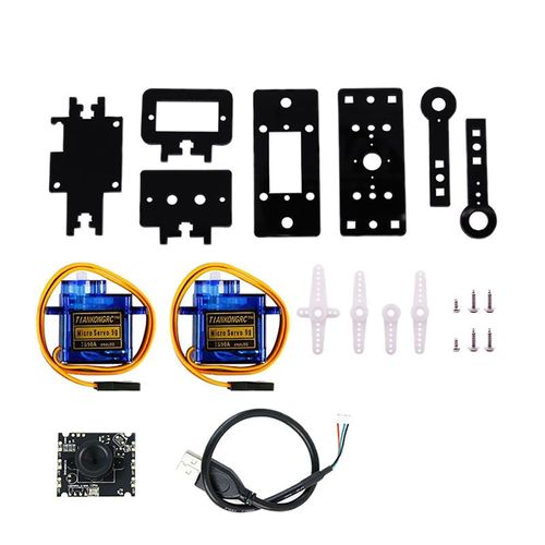 Caméra Intelligente Pour Raspberry Pi, Pour Voiture, Robot, Pan/Tilt, Deux Degrés De Liberté, Servo