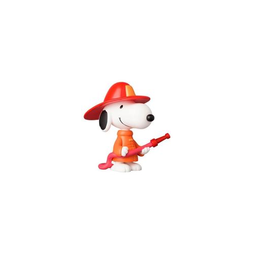 Peanuts Mini Figurine Medicom Udf Série 14 Fireman Snoopy 7 Cm