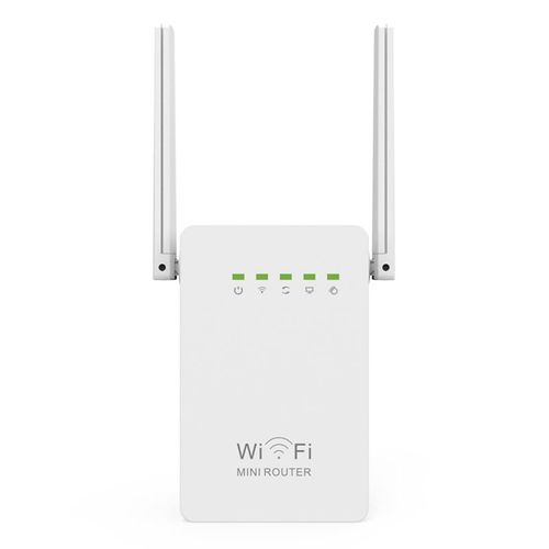 Répéteur Wifi sans fil-n Range, 300Mbps, amplificateur de Signal, Booster de réseau, antennes externes 2.4G, prise royaume-uni