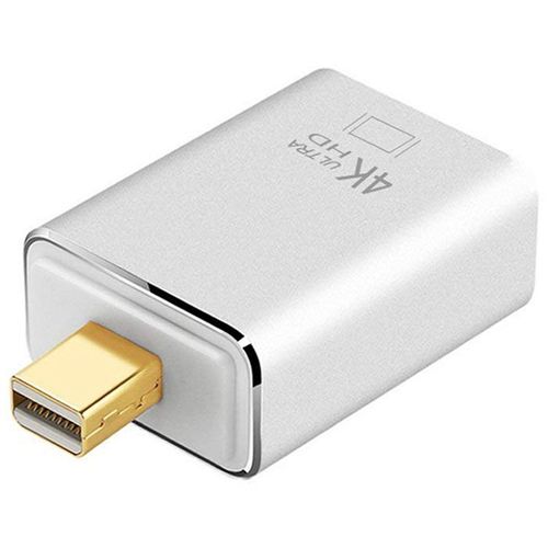 Adaptateur Mini Displayport(Thunderbolt 2.0) vers Hdmi 4K, convertisseur Mini Dp vers Hdmi pour Air, Imac, Pro, Surface Pro 3