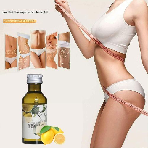 Gel Douche Amincissant À Base De Plantes, Drainage Lymphatique, Améliore Le Sommeil, 30/50ml 