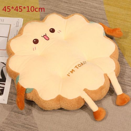 Coussin De Bureau En Peluche Pour Enfants, Kawaii, Pain Doux En Peluche, Coussin Pétale Confortable, Jouets Pour Cadeaux De Noël, Décoration De Maison