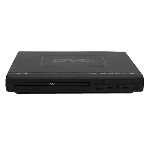 Lecteur DVD Portable pour télévision, compatible Port USB, Compact, multi-région, DVD/SVCD/CD/disque, avec télécommande, non compatible HD