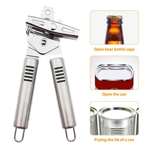 Ouvre-Bocal Manuel Réglable En Acier Inoxydable, Pince Pour Couvercle De Pot, Accessoires De Cuisine Ménagers