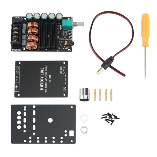 Bluetooth 5.0 AUX TPA3116D2 carte Amplificateur De Puissance Numérique 2X100W Haut-Parleur Audio Stéréo Module D'AMPLI Musique Maison B1002S 100W