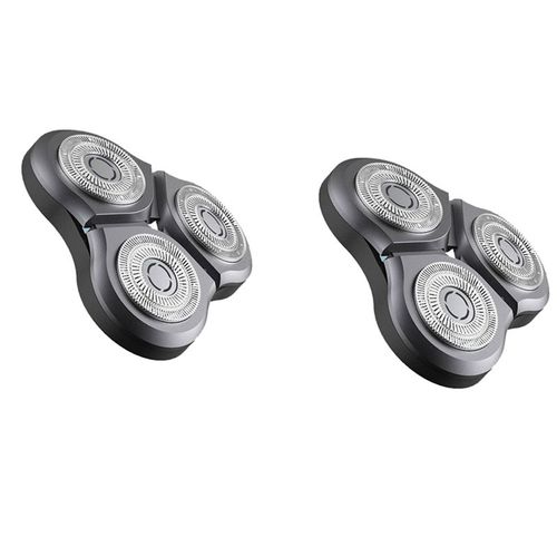 Lame de rasoir électrique Xiaomi Mijia S500C S500 S300, double couche, étanche, en acier, 2 pièces