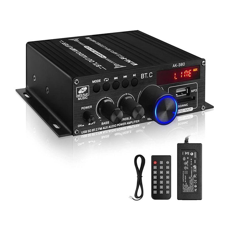 21€ sur Amplificateur Stéréo HIFI Karma PA-2362BT, 2x 30W, USB SD