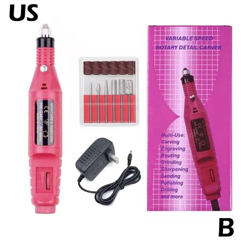 Perceuse À Ongles Électrique Professionnelle, 1 Pièce, Vente En Gros, Nail Art, Exfoliant, Manucure, Outil De Meulage, Professionnel, R4l7 