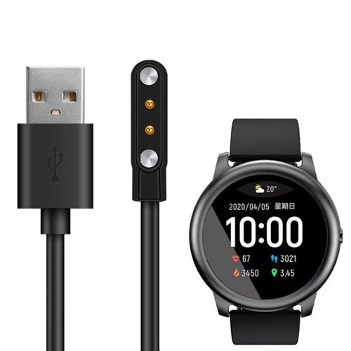 Montre Intelligente De Sport Solaire Ls05, Adaptateur De Chargeur, Câble De Charge Usb Magnétique, Cordon De Base