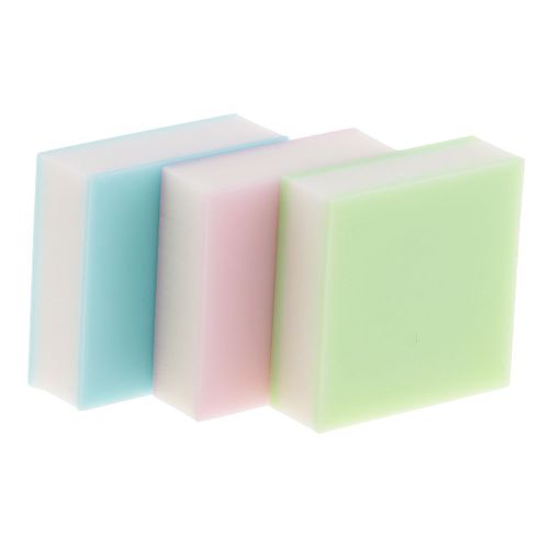 Blocs De Sculpture De Timbres En Caoutchouc Pour Bricolage, 3 Pièces