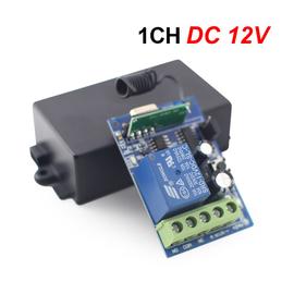 Acheter Commutateur de télécommande universel sans fil DC 12V 10A 1CH,  Module récepteur relais émetteur RF 433 Mhz