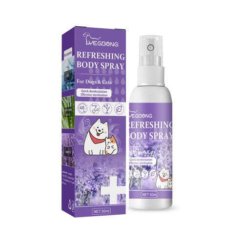 Spray Déodorant À L'huile De Lavande Pour Chiens, Parfum Pour Chats, Élimine Les Odeurs, Air Frais, Outils De Nettoyage Pour Chiens