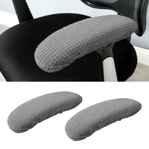 Housses D'accoudoir De Chaise De Bureau De 2 Pièces, Housses De Repos De Bras, Chaise D'ordinateur De Bureau