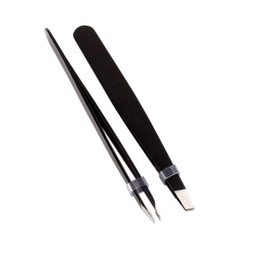Pince À Épiler Les Sourcils Pour Femmes Et Filles, 1 Pièce, Outil De Maquillage, Utile Pro, En Acier Inoxydable, Pointe Inclinée 