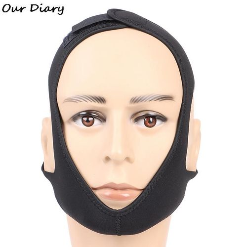 Ceinture Anti-Ronflement Pour Homme Et Femme, Outil D'aide Au Sommeil Nocturne, Bouchon De Mâchoire, Bandage, Protection Contre Le Ronflement, Sangle De Menton 
