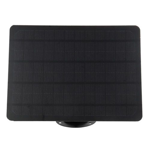 Panneau Solaire 10w Étanche Avec Câble De 3 Mètres, Chargeur Solaire Portable, Tablette, Générateur Solaire Pour Caméra De Sécurité Extérieure