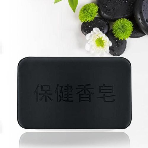 Savon Au Charbon De Bois De Propolis 40g, 1 Pièce, Noir, Bambou, Soins Personnels, Visage, Corps, Douche De Bain, Énergie Active Antibactérienne 