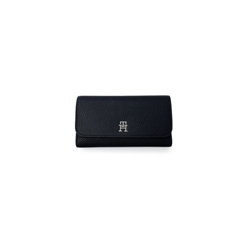 Portefeuilles Femme TOMMY HILFIGER th emblem large flap wallet aw0aw14888