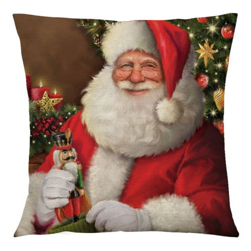 Housse De Coussin, Taie D'oreiller, Cadeaux De Noël, Nouvel An, 2023