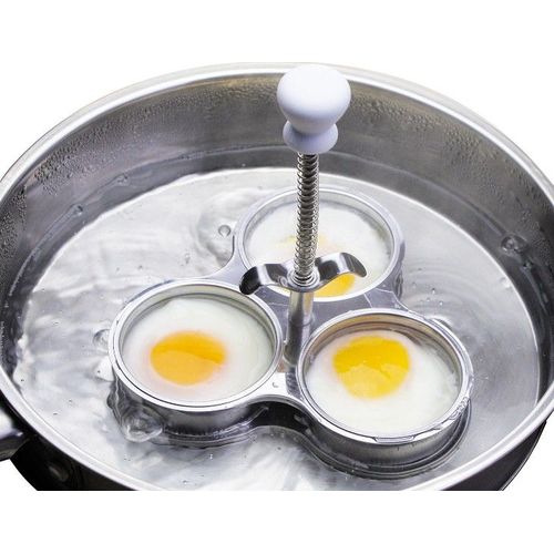Pocher à ¿ufs en acier inoxydable, antiadhésif, ustensile de cuisine, crêpière, cuiseur à vapeur, OK 0911, 1 pièce