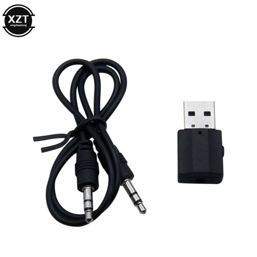 Adaptateur USB Bluetooth 5.0 Mini transmetteur récepteur Audio stéréo AUX 3.5mm Jack pour TV PC voiture Kit adaptateur sans fil