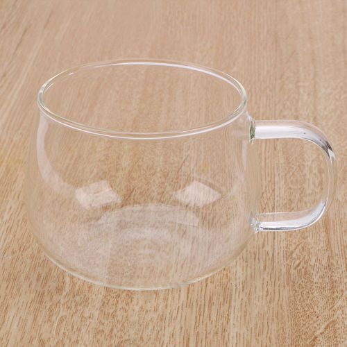 Passoire À Thé À Feuilles En Verre, 350ml, Filtre À Café, Pour Le Bureau Et La Maison, Tasse À Thé En Verre Résistant À La Chaleur, Avec Infuseur Et Couvercle, Verres
