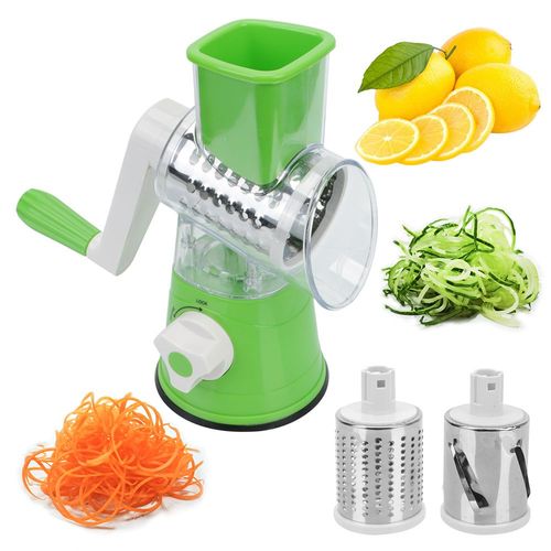 Trancheuse À Légumes Multifonction, Robot Alimentaire, Râpe À Tambour, Accessoires De Cuisine Pour Concombres, Pommes De Terre, Carottes, Cacahuètes