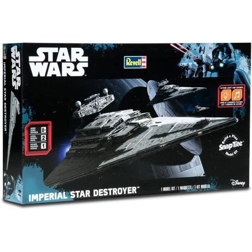 Maquette Vaisseau Star Wars - Revell - Star Destroyer - Blanc-Revell