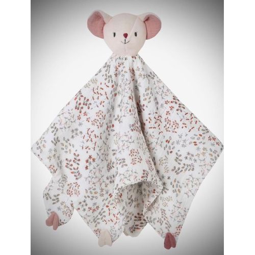Doudou souris Vertbaudet lange coton grenier jouet bébé 