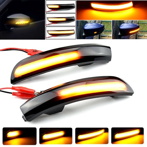 Feux De Signalisation Dynamiques Pour Rétroviseur, Pour Ford Kuga / Escape 2013 2014 2015 2016 2017 2018 Ecosport 2013-2018, 2 Pièces
