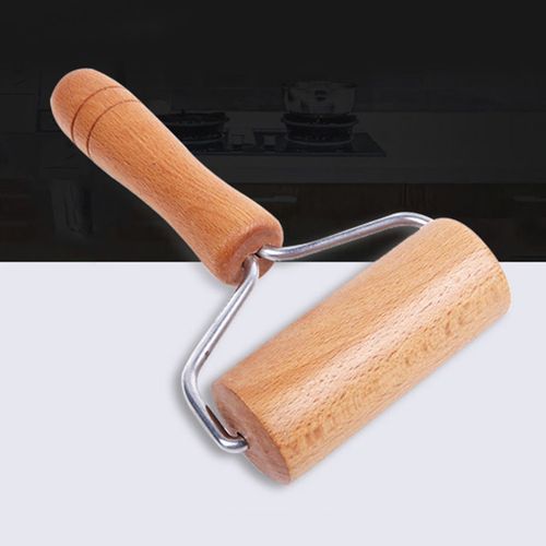 Rouleau À Pâte En Bois Pour Chapati, Pâte, Boulangerie, Outil De Cuisine À Pizza