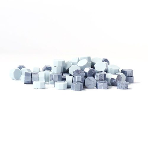 Perles De Cire À Cacheter Octogonales Vintage, 100 Pièces/Sac, Pour L'artisanat De Bricolage, Outils De Fabrication De Cartes Postales, Laque Ancienne, Tampon De Pilule