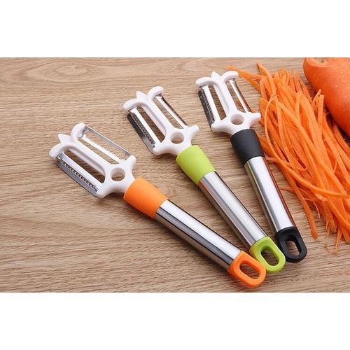 Râpe à fromage multifonctionnelle en acier inoxydable, 1 pièce 2 en 1, outils pour éplucher le chocolat et le citron, Gadgets de cuisine KX 246