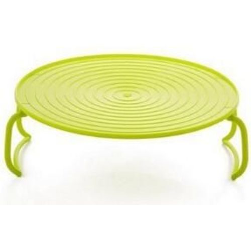 Support de plateau chauffant les aliments | Isolation thermique, couches de plaques de four à micro-ondes, étagère en plastique, support de plaque de cuisine de bureau, OK 0674 1 pièce