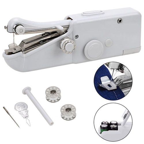 Mini Machine À Coudre Électronique Sans Fil, Point Rapide, Pour Vêtements Et Tissus, Pour La Maison