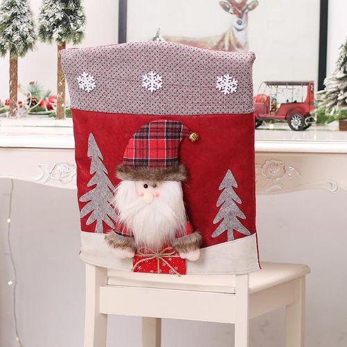 Housse De Chaise De Noël Confortable, Décoration De Fête, Salle À Manger, Cuisine, Nouvel An, 2023