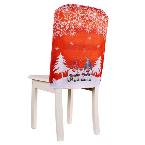 Protection De La Chaise Contre Les Taches, Housse De Chaise, Cérémonie De Noël, Salle À Manger, Flanelle, Linge De Maison, Décoration De Chambre À Coucher