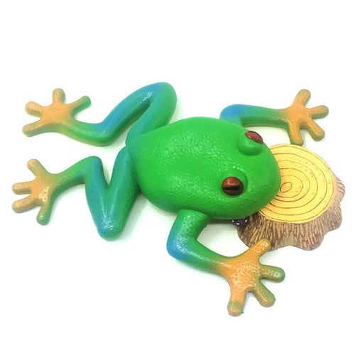 Balle Anti-Stress Grenouille Verte, Grande Grenouille Verte, Jouet Gag En Caoutchouc Souple, Nouvelle Collection