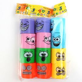 Mini Jouets Ressorts en arc-en-ciel pour Enfant, motif de licorne, joyeux visage, accessoires magiques, de printemps, sac à cadeau de fête d'anniversaire, prix de classe, remplissage Piñata, 12 pièces