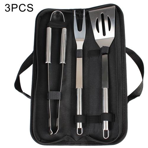 Ensemble D'outils De Barbecue En Acier Inoxydable, Spatule, Fourchette, Pinces, Couteau, Brosse, Brochettes, Camping En Plein Air, 3/9/20 Pièces