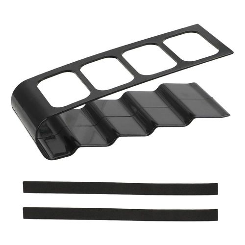 Support De Bureau Pour Tv/Dvd/Magnétoscope, Organisateur De Bureau À Domicile, Boîtier De Rangement À 4 Cadres Pour Télécommande, Support De Téléphone Portable