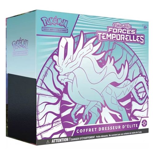Pokémon Coffret Dresseur D'élite Etb Forces Temporelles Serpente-Eau Ex En Français